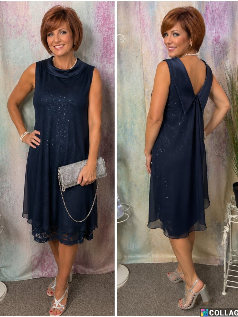 📌SLNY Formal - Special Occasion - Cocktail - Evening Dress with Lace & Sequins